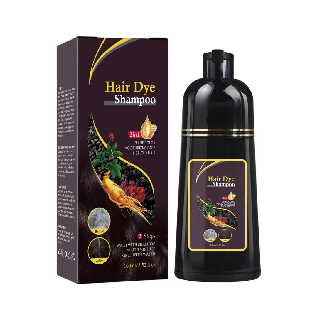 Natural Herbal Hair Dye Shampoo