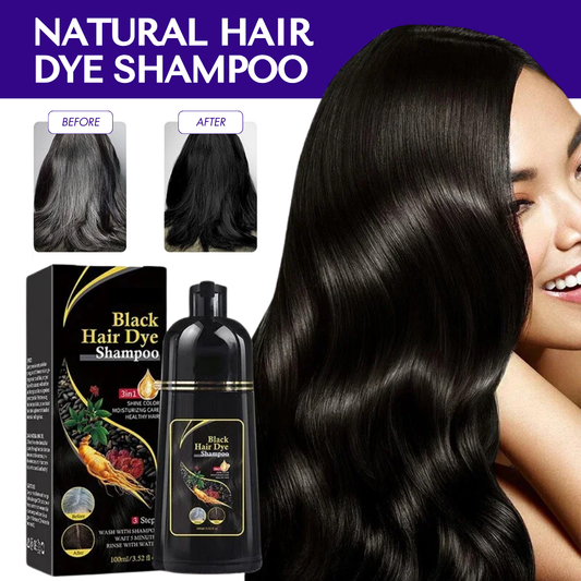 Natural Herbal Hair Dye Shampoo